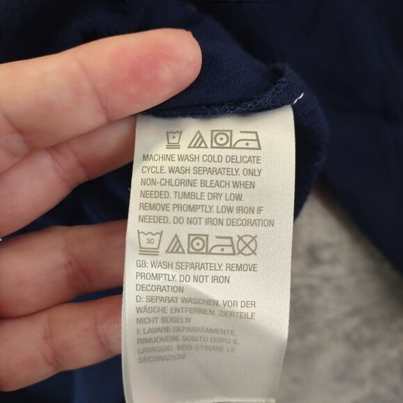 Susan Graver Women’s Embroidered Tunic Top‎ 2X Navy Boho Rayon Peasant Blouse - Picture 8 of 10